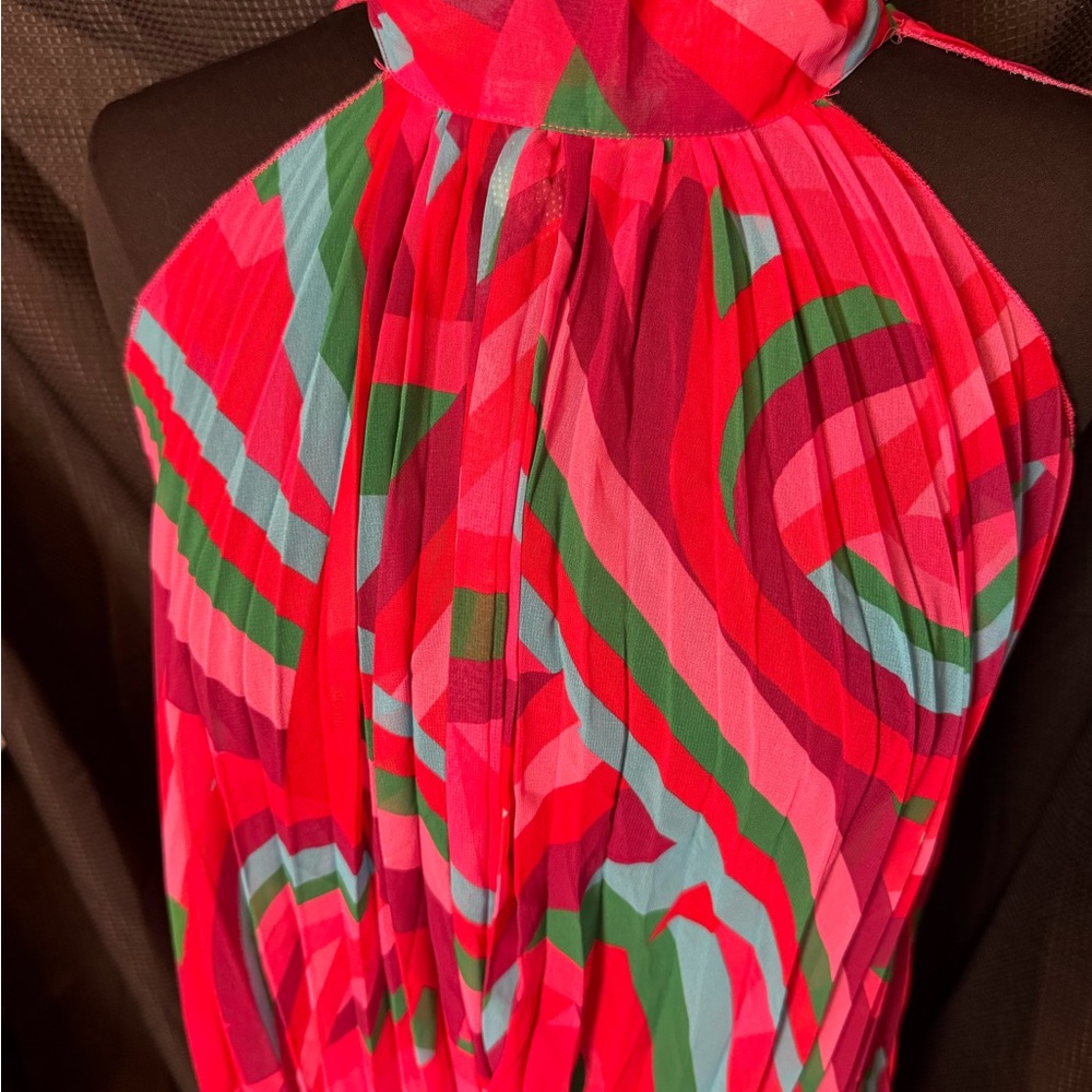 Colorful Striped Mini Dress - Picture 5 of 5
